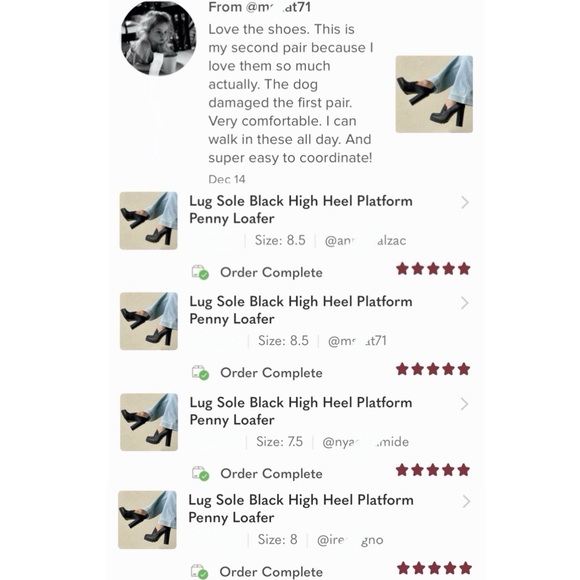 Lug Sole Tan High Heel Platform Penny Loafer - Picture 13 of 14